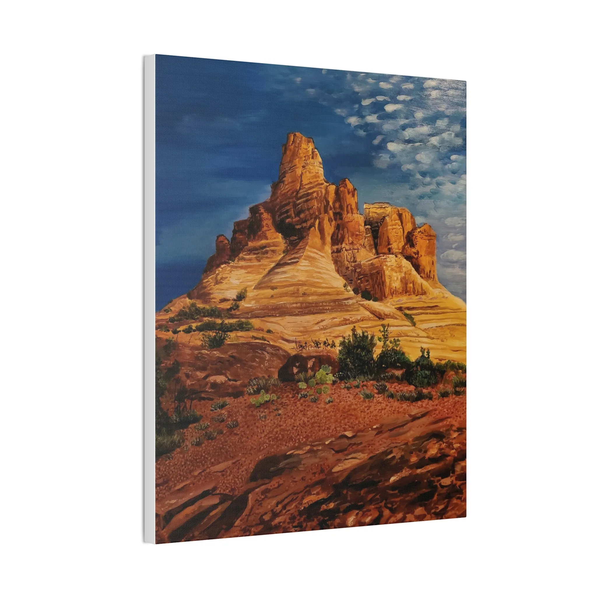 Bell Rock Canvas Stretched