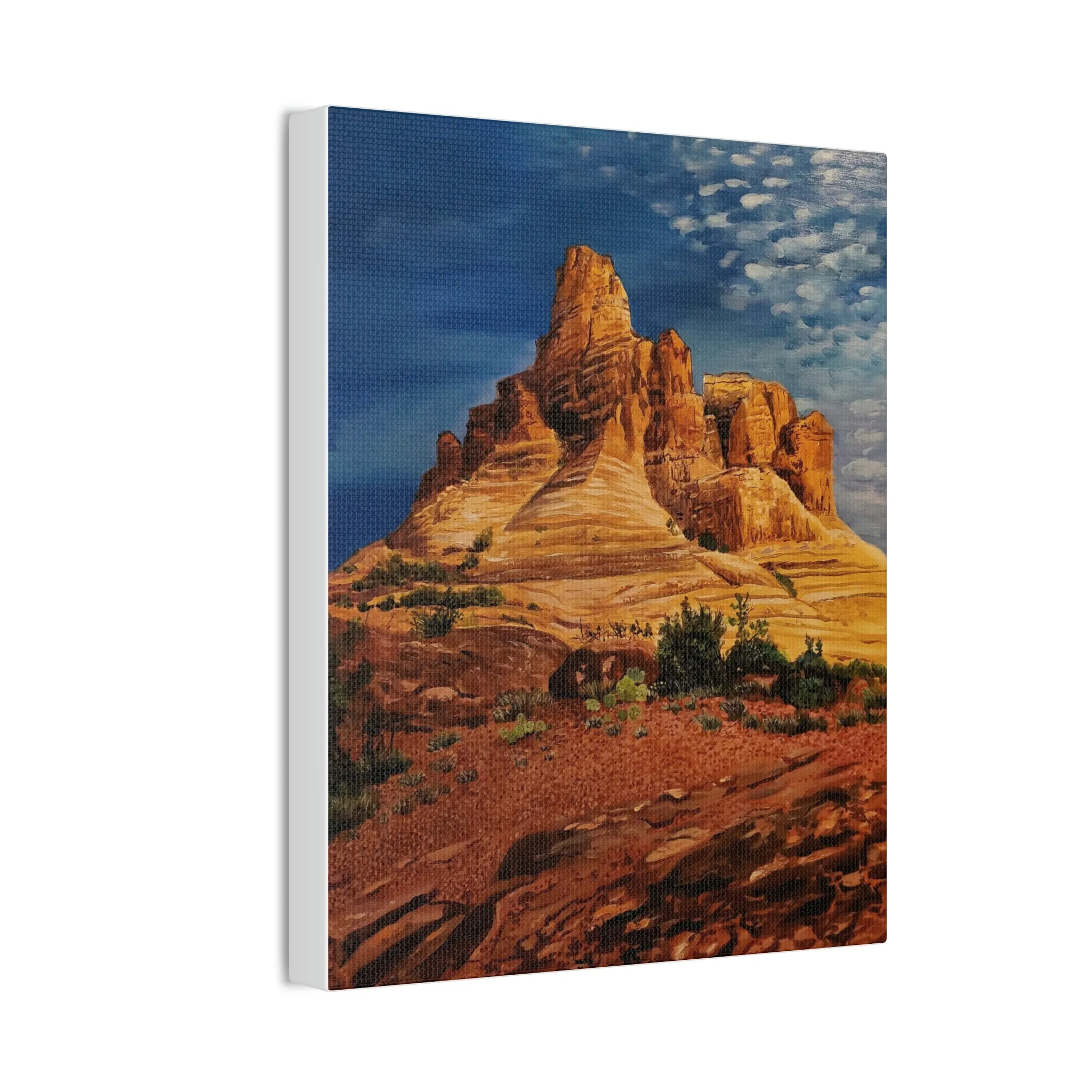 Bell Rock Canvas Stretched