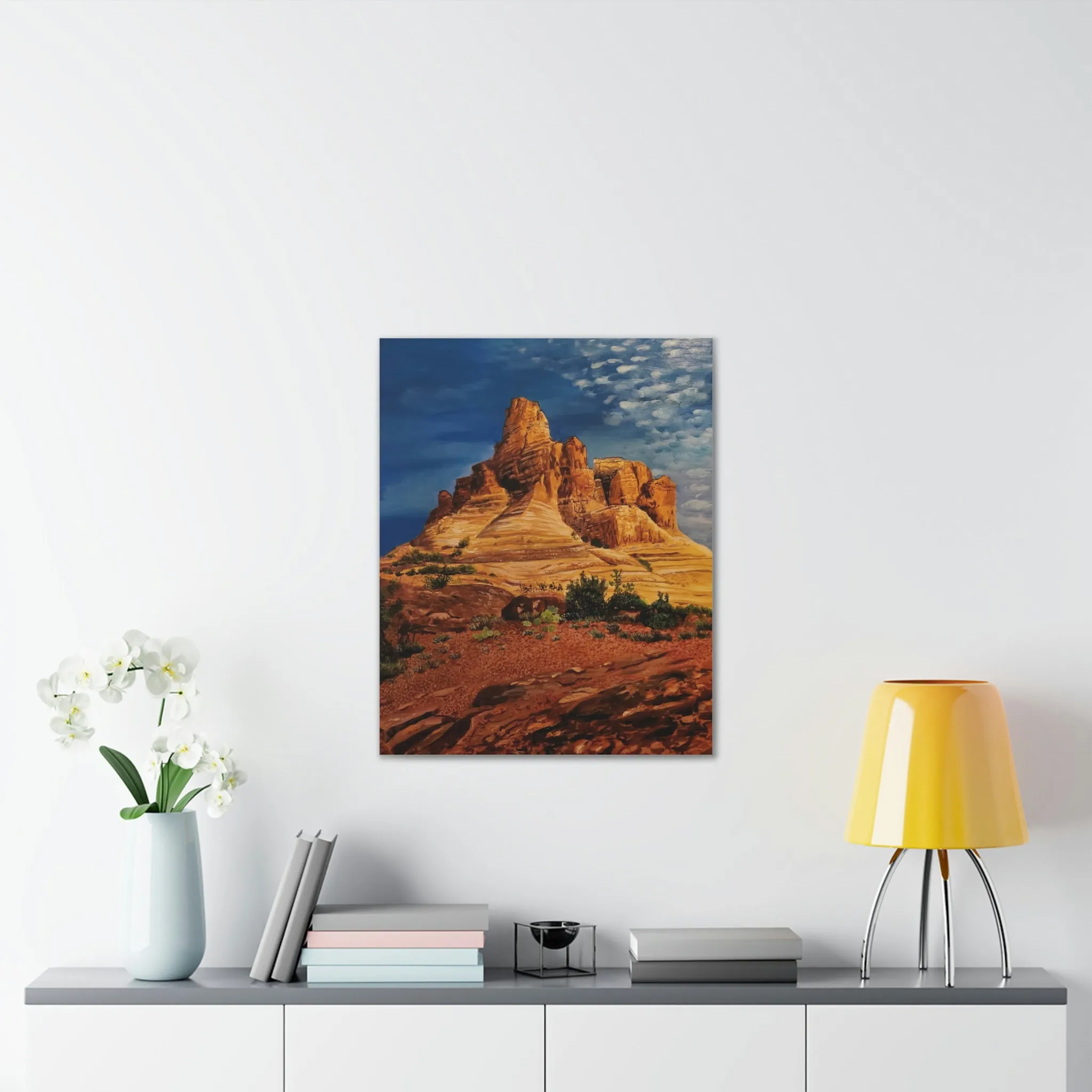 Bell Rock Canvas Stretched