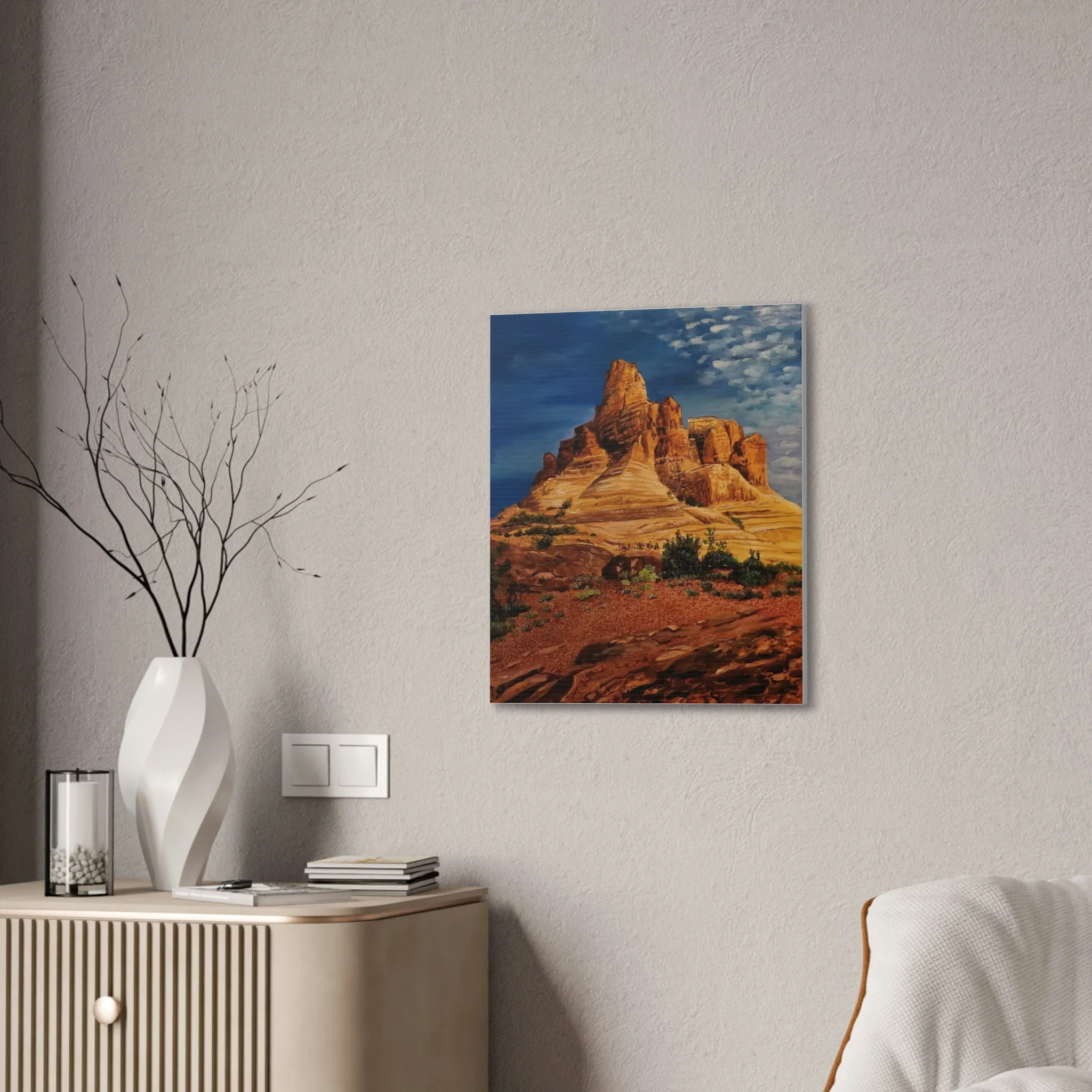 Bell Rock Canvas Stretched