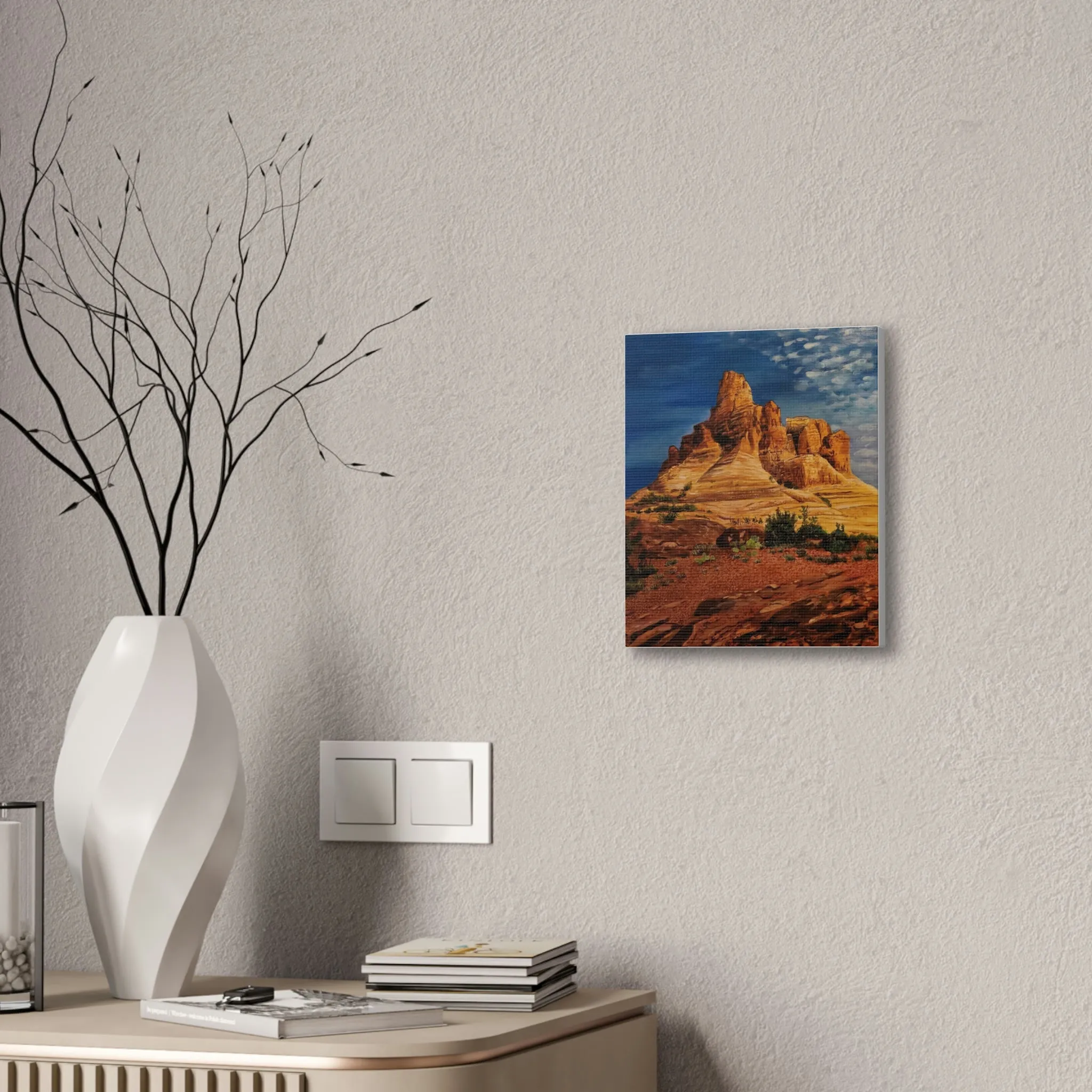 Bell Rock Canvas Stretched