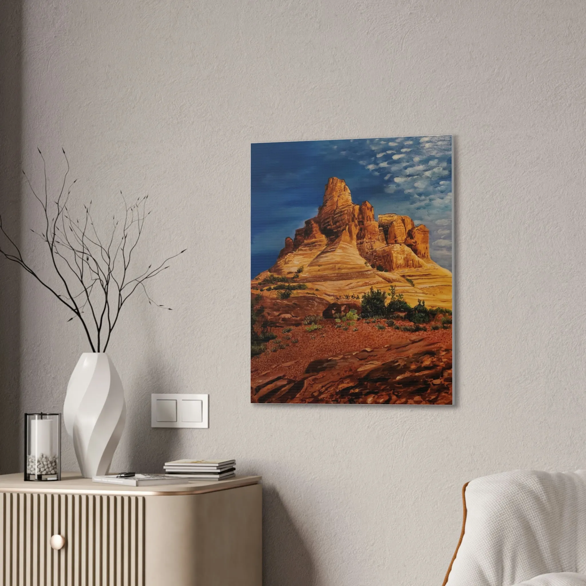 Bell Rock Canvas Stretched