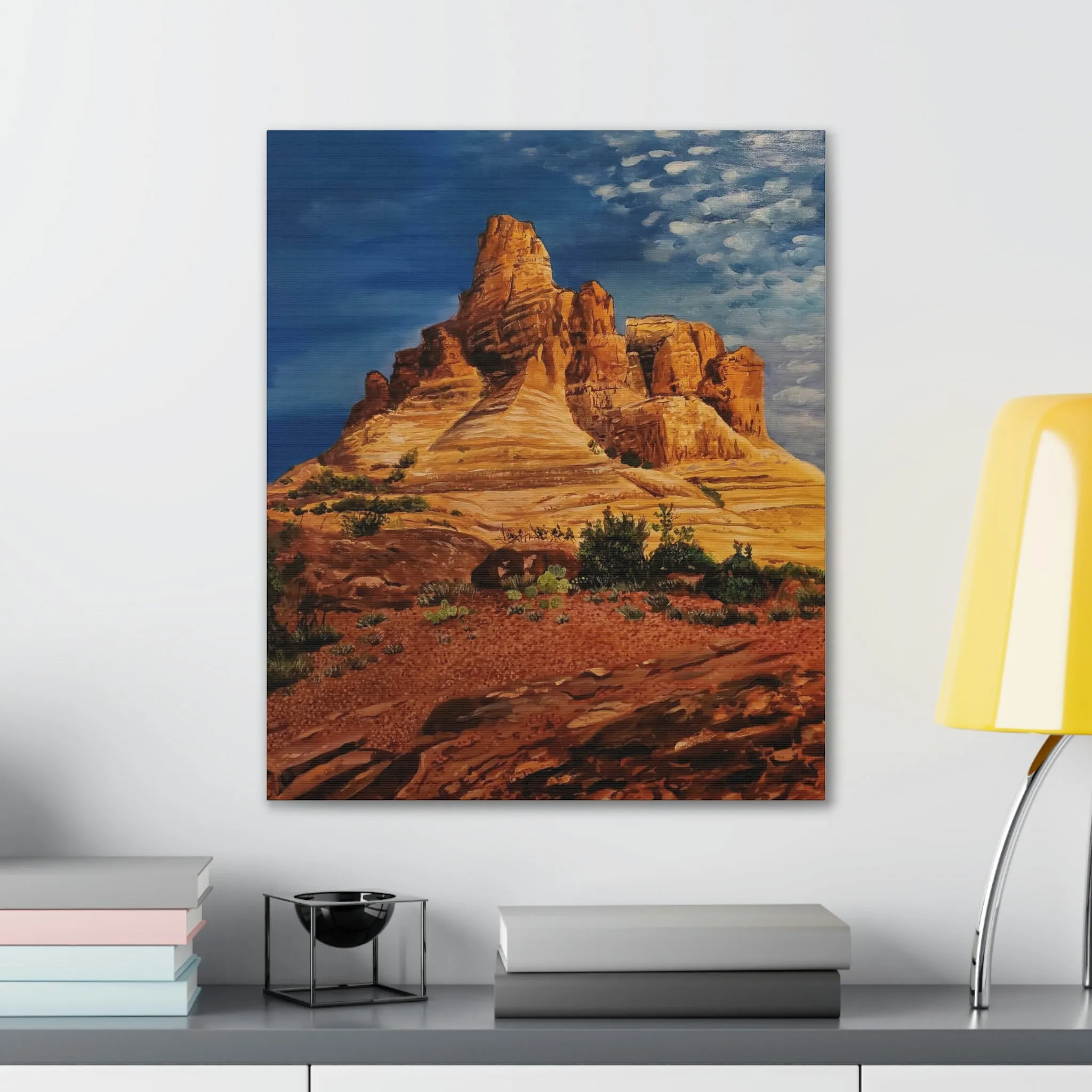 Bell Rock Canvas Stretched