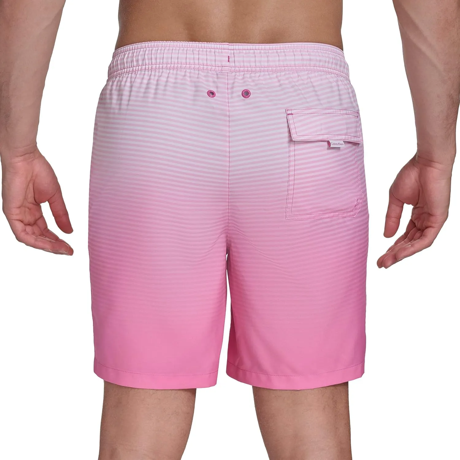 Calvin Klein Men's Volley Quick Dry Lightweight Swim Trunk
