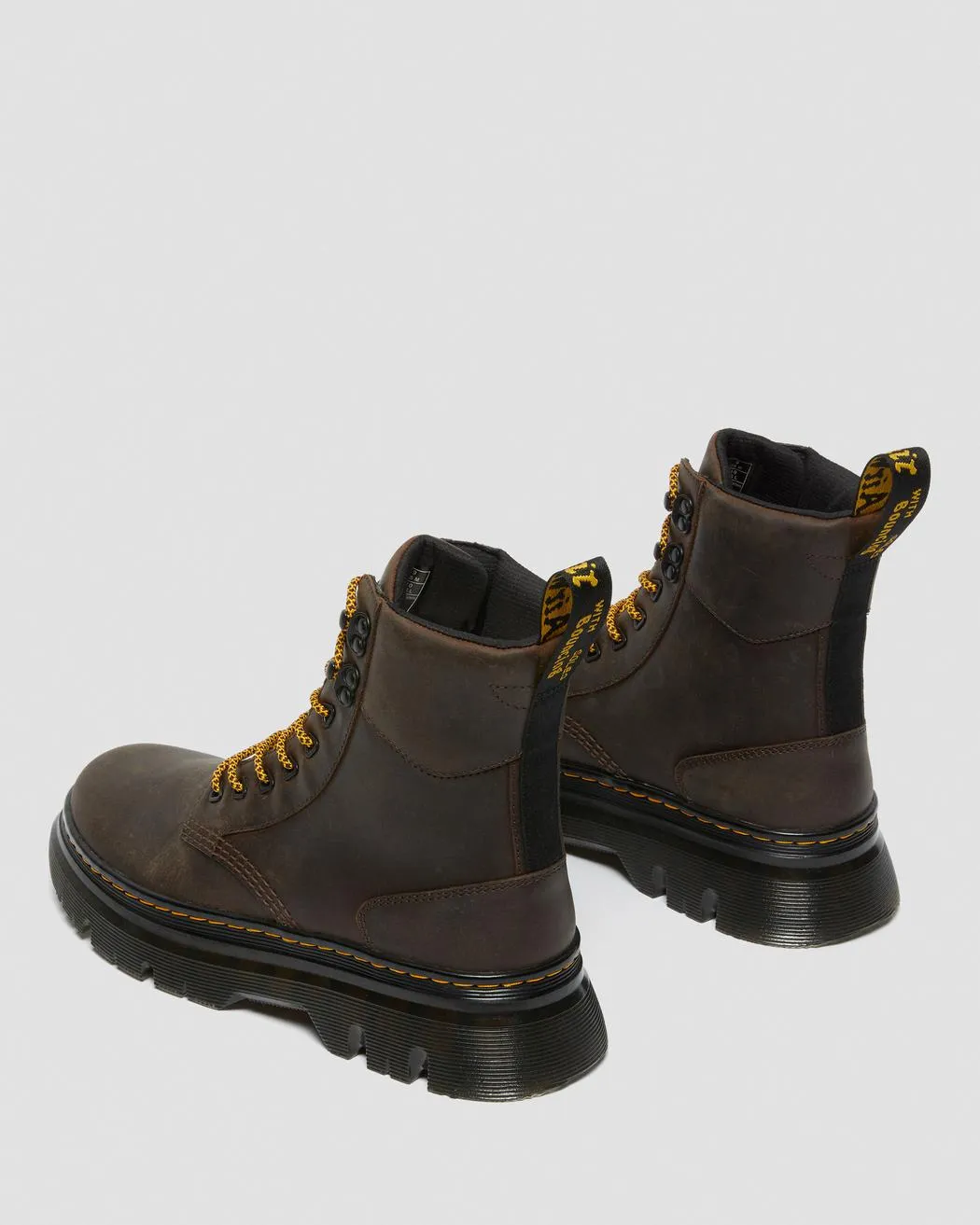 Dr. Martens Tarik - Durable Crazy Horse Leather Utility Boots