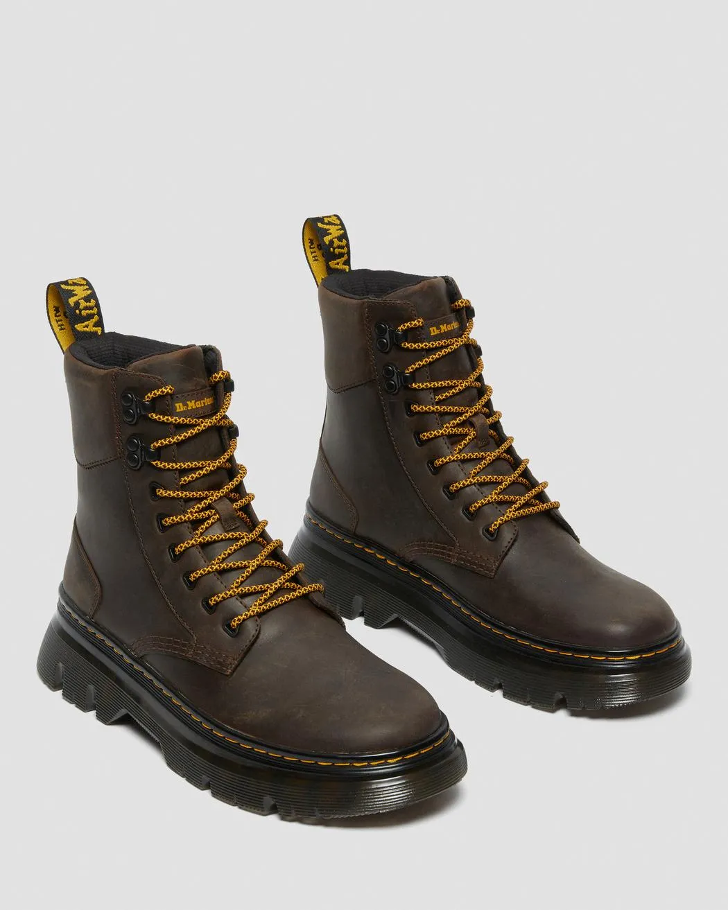 Dr. Martens Tarik - Durable Crazy Horse Leather Utility Boots