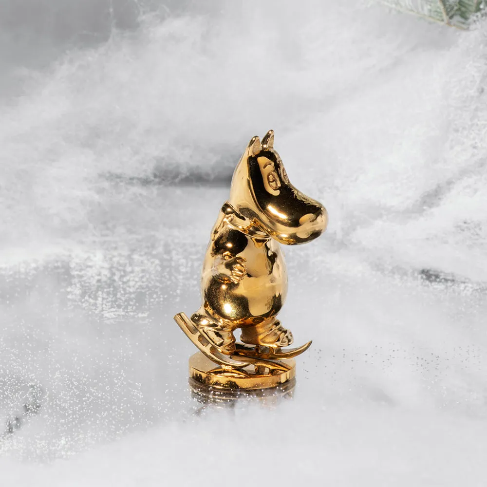 Ice Skating Moomintroll Figurine - Skultuna