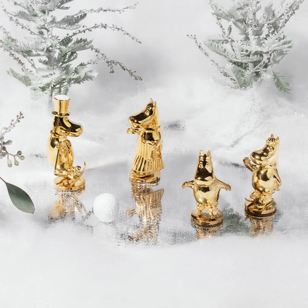 Ice Skating Moomintroll Figurine - Skultuna