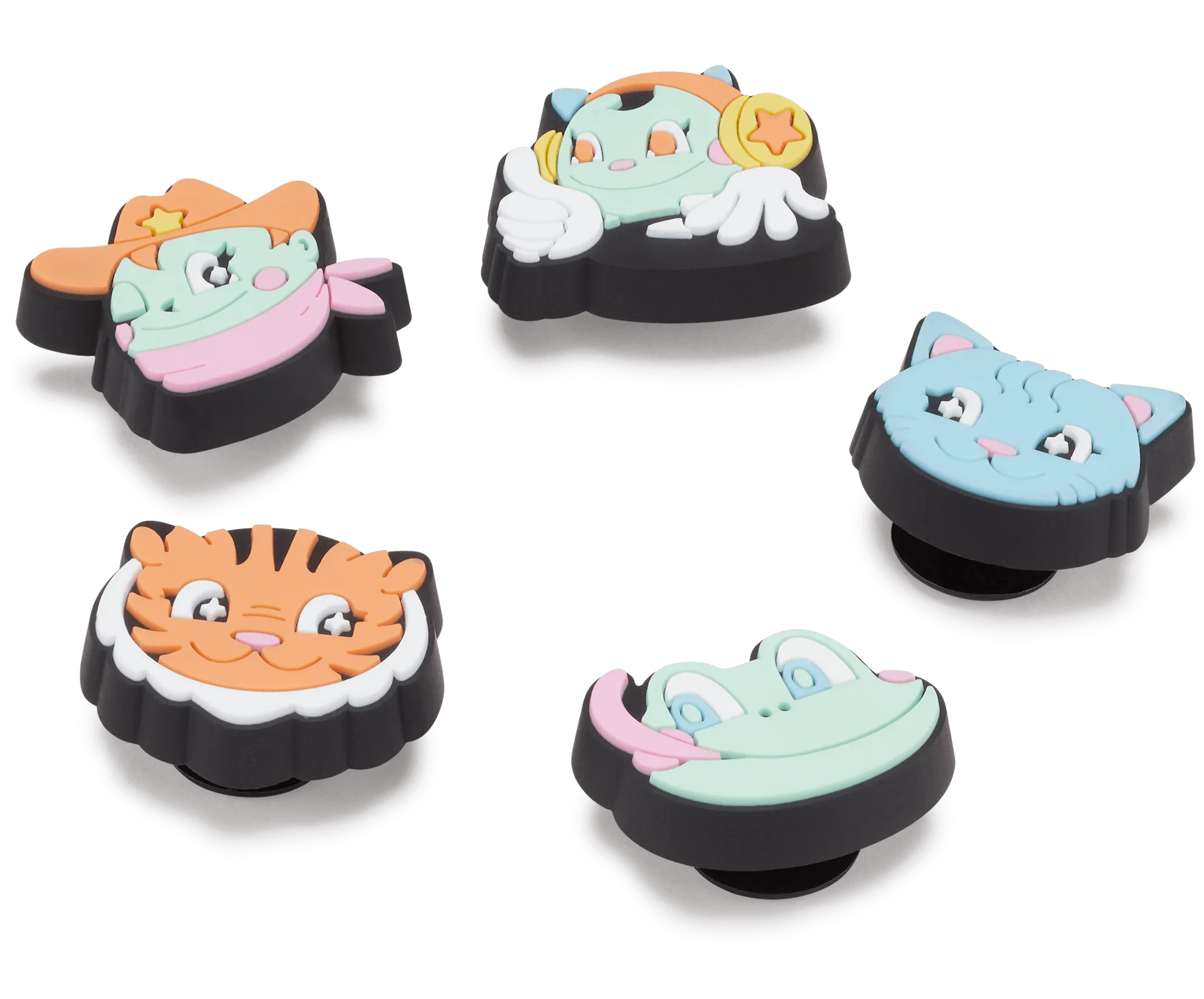 Jibbitz Kawaii Cartoons - 5 pack