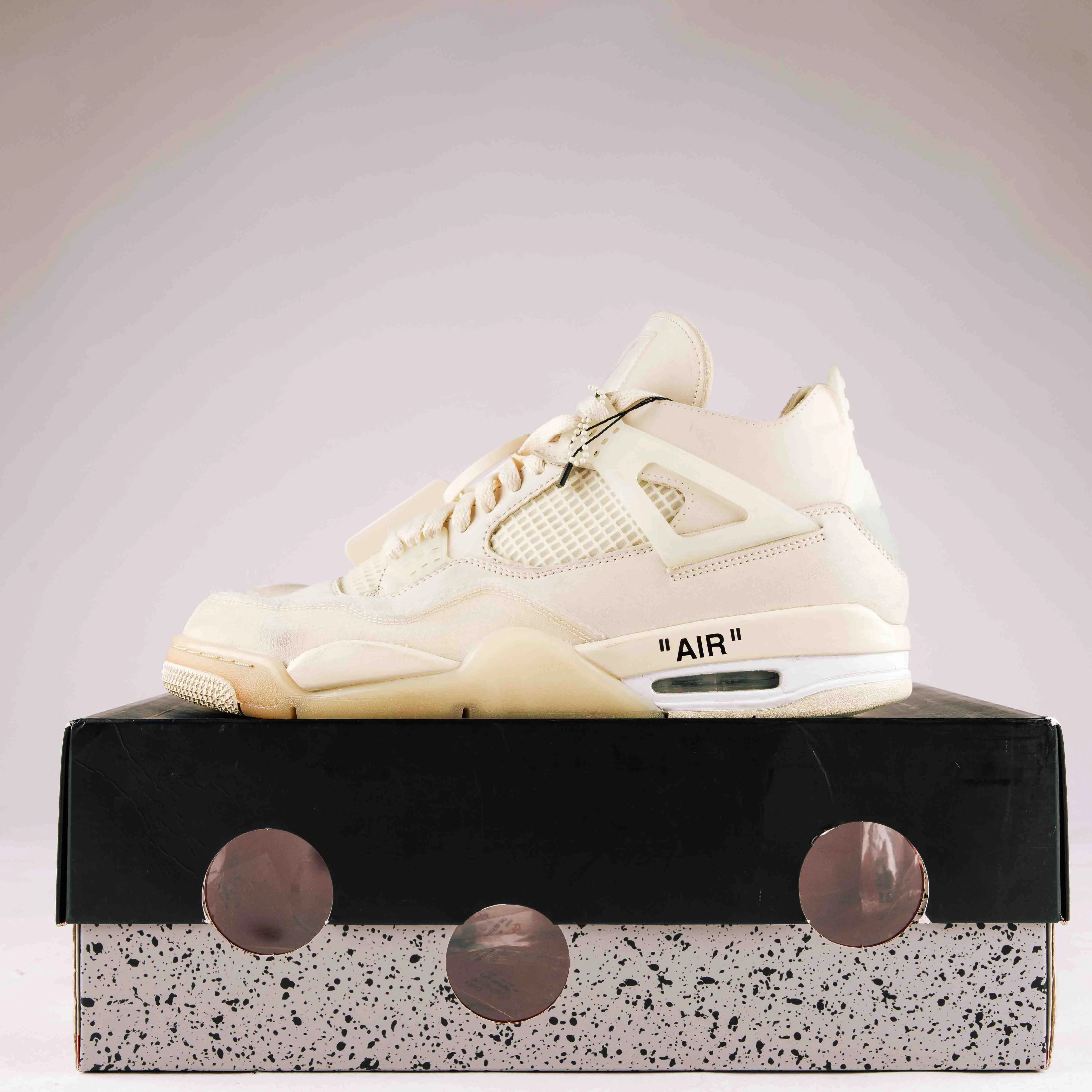 Jordan 4 Retro Off-White Sail (W) - Used-No Insole - 0169