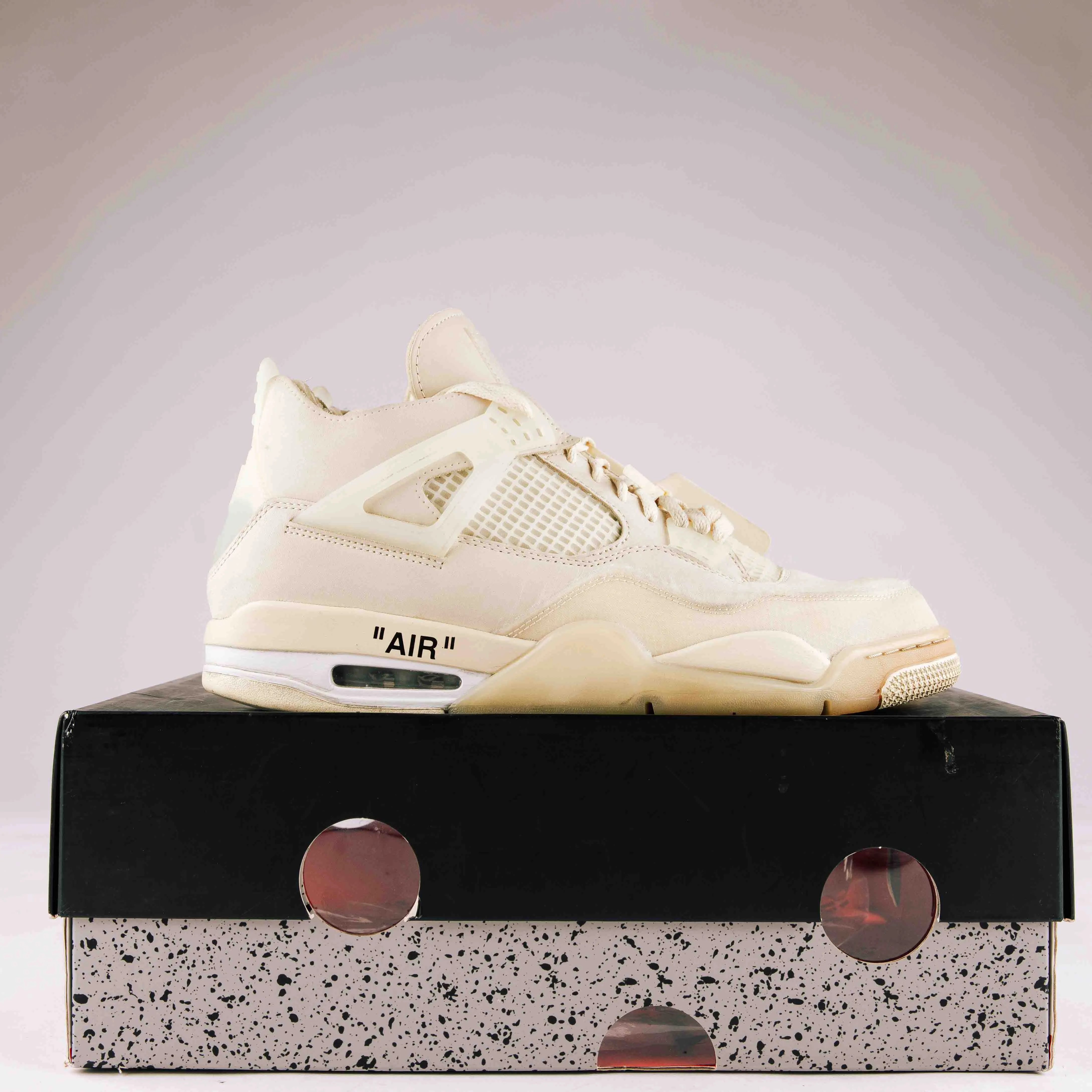 Jordan 4 Retro Off-White Sail (W) - Used-No Insole - 0169