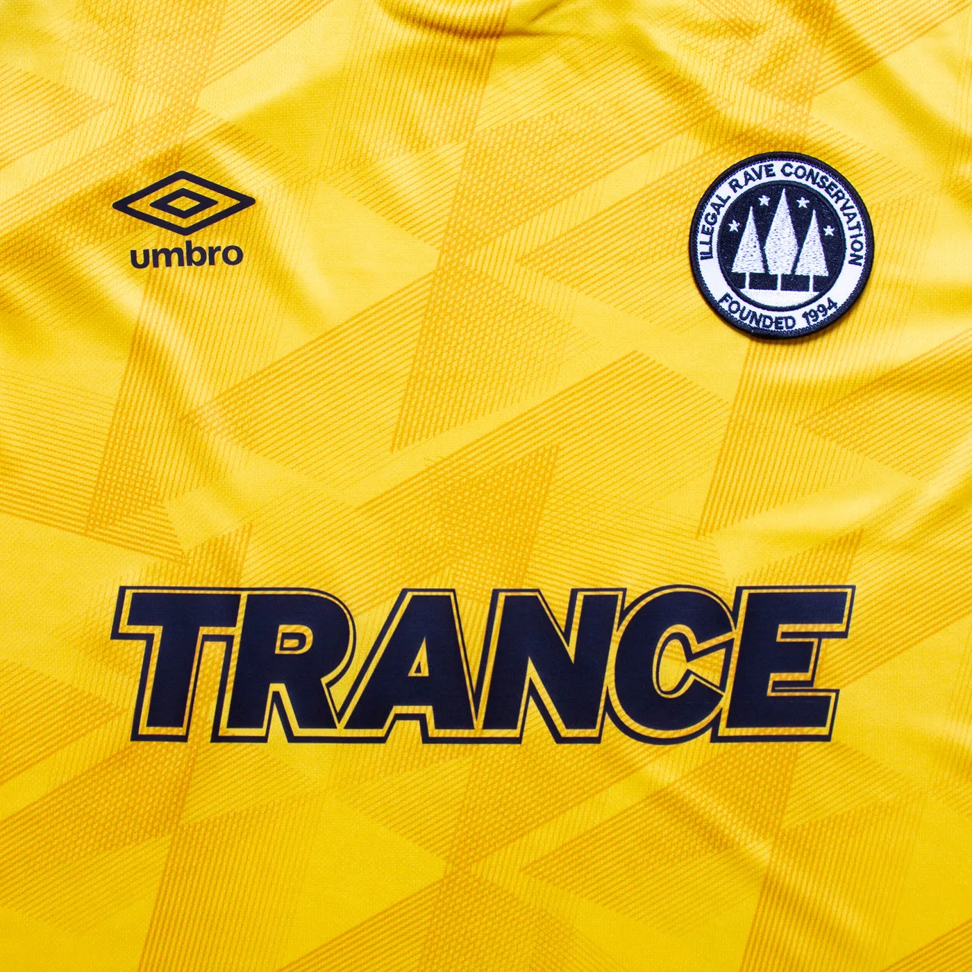 Triassic Trance FC Yellow Jersey - High-Quality Soccer Wear