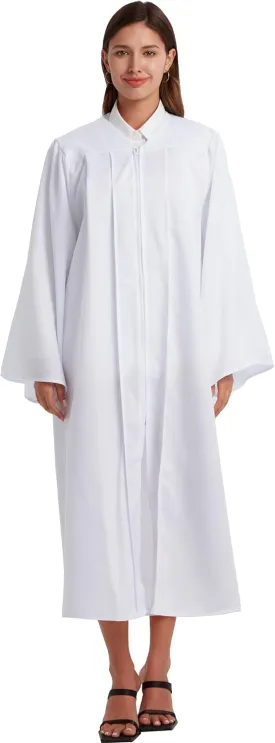 Unisex Matte Choir Robe for Church baptism robes for water baptism,Graduation Gown Judge Pastor Robes