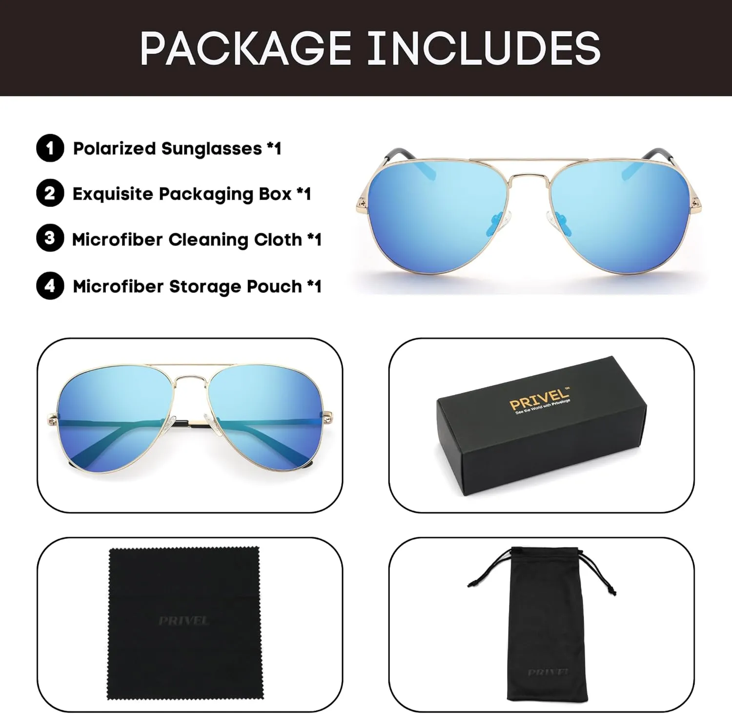 XXL Size Extra Large Classic Polarized Aviator Sunglasses 150MM for Big Wide Head Men Ultralight UV400 Glasses